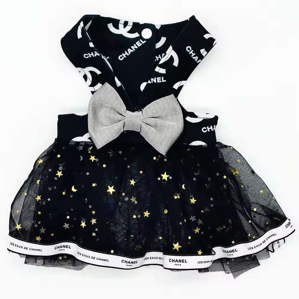 Classic Black Couture Dress